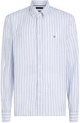 Tommy Hilfiger Overhemd Linnen Licht Blauw