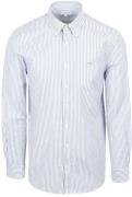 McGregor Overhemd Oxford Streep Blauw