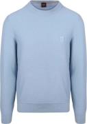 BOSS Trui Anion Blauw