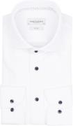 Profuomo Overhemd Knitted Single Jersey Wit