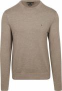 Tommy Hilfiger Pullover Cotton Kashmir Taupe