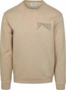 Scotch and Soda Sweater Logo Beige