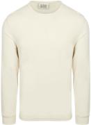 Scotch and Soda Longsleeve Waffle T-Shirt Ecru