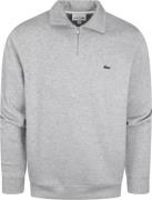 Lacoste Pullover Zipper Lichtgrijs