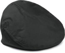 Barbour Wax Flat Cap Donkergroen