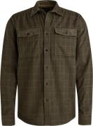 PME Legend Overshirt Fine Corduroy Beluga Groen