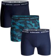 Bjorn Borg Cotton Stretch Boxers 3Pack Donkerblauw