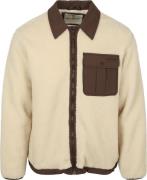 Levi's Sherpa Jas Fleece Ecru