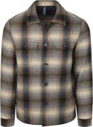 State Of Art Overshirt Ruit Wol Blend Multicolour