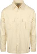 Scotch and Soda Melange Overshirt Beige