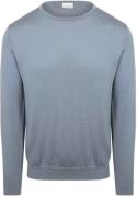 Profuomo Pullover Merinowol Blauw