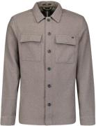 No Excess Overshirt Bouclé Grijs