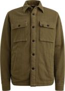 PME Legend Overshirt Bold Waffle Dusky Groen