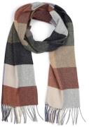 Profuomo Sjaal Wol Ruiten Multicolour -