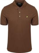 Lyle and Scott Polo Plain Bruin