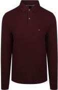 Tommy Hilfiger Longsleeve Polo Bordeaux