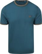 Fred Perry Twin Tipped T-shirt Petrol