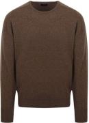 William Lockie Pullover Lamswol Mocha