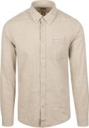 Barbour Shirt Nelson Tailored Stone Beige