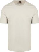 BOSS T-shirt Tales Ecru