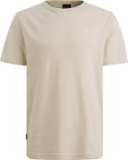 PME Legend T-Shirt Jacquard Stripe Ecru