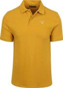 Barbour Pique Polo Ochre Geel