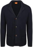 Suitable Cardigan Button Aaron Navy