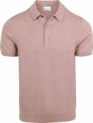 Profuomo Poloshirt Luxury Basic Roze