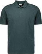 No Excess Half Zip Poloshirt Jacquard Dark Steel