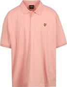 Lyle and Scott Plussize Polo Grapefruit Roze