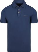NZA Polo Hawera Navy Sky