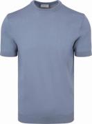 Suitable Knitted T-shirt Wake Steel Blue