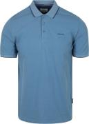 State of Art Poloshirt Pique Blue