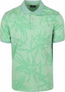 State of Art Poloshirt Faded Leaf Groen