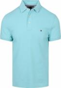 Tommy Hilfiger 1985 Polo Aqua Blauw