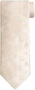 Suitable Zijde Stropdas Met flower Off-White -