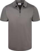 Suitable Poloshirt Silky Grijs