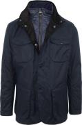 Barbour Waxjas Ogston Donkerblauw