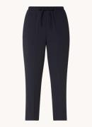 Reiss Hailey high waist tapered fit cropped pantalon met steekzakken