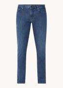 Emporio Armani Slim fit jeans met donkere wassing en stretch