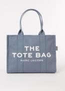 Marc Jacobs The Large Tote shopper van canvas met logoprint