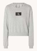 Calvin Klein Pyjama sweatshirt met logo