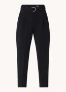 HUGO BOSS Tapiah high waist tapered fit cropped pantalon met ceintuur