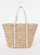 L-K-Bennett Viola shopper van raffia