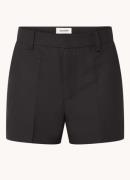 Zadig&Voltaire Pink high waist loose fit korte broek met steekzakken