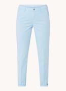 MAC Jeans Mid waist slim fit cropped chino met steekzakken en stretch