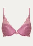 Sam Friday Demi push-up bh met overlay van kant en uitneembare vulling