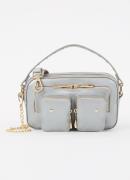 Núnoo Helena Florence crossbodytas van leer met studs