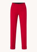 Vanilia High waist straight fit pantalon met steekzakken