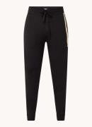 HUGO BOSS Authentic tapered fit joggingbroek met logoprint